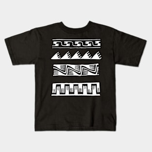 Findigo native pattern - manos - Kids T-Shirt